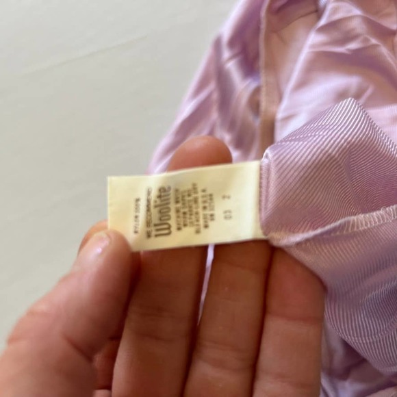 VINTAGE Formfit light purple A-line slip Medium Tall - Picture 6 of 7
